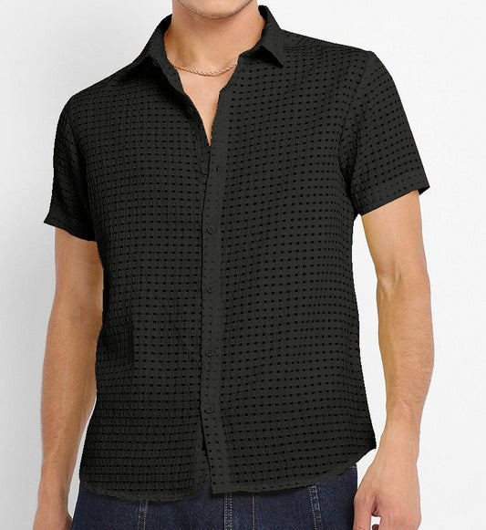 Black Designer And Stylish Shirt For Men